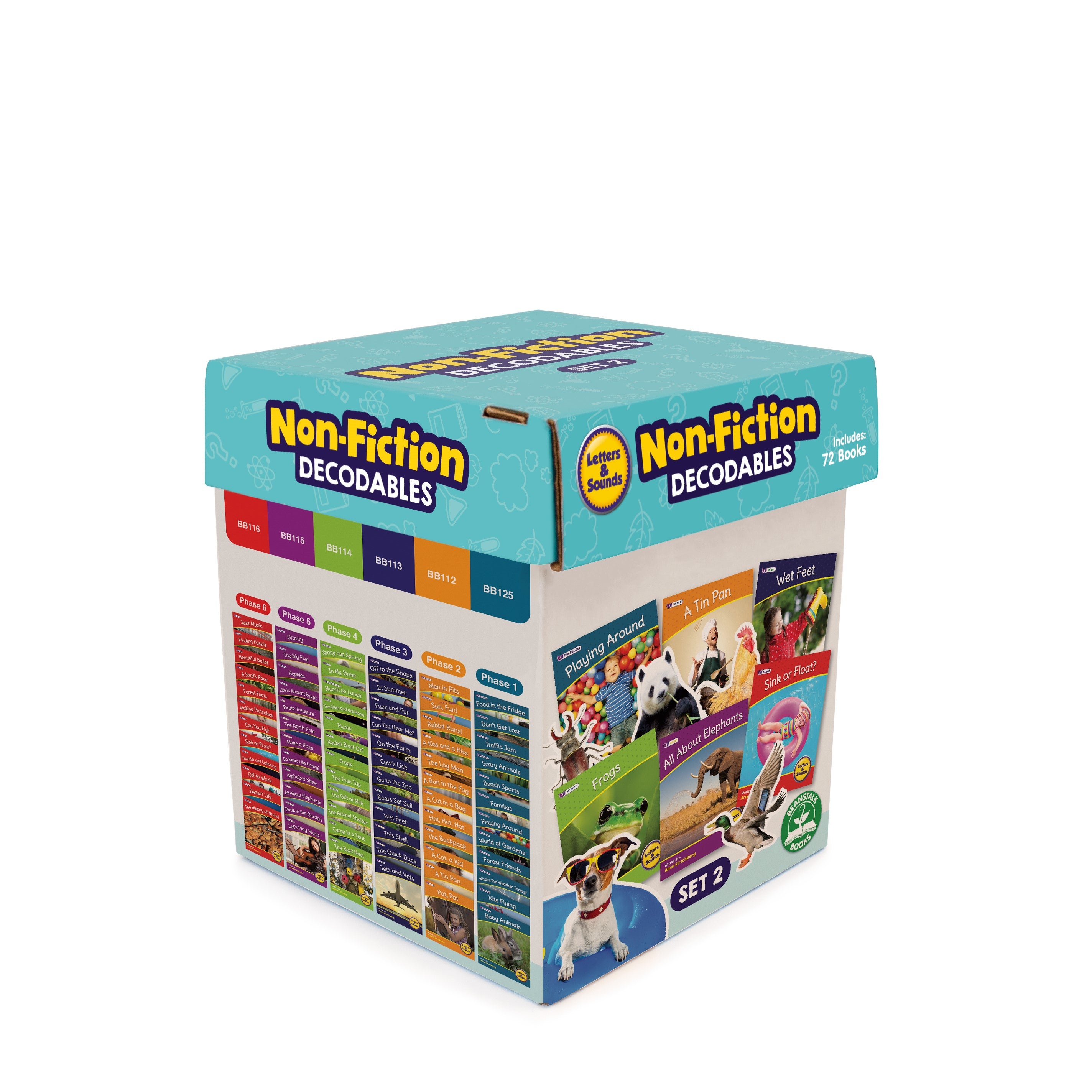 Letters & Sounds Set 2 Non-Fiction Boxed Set