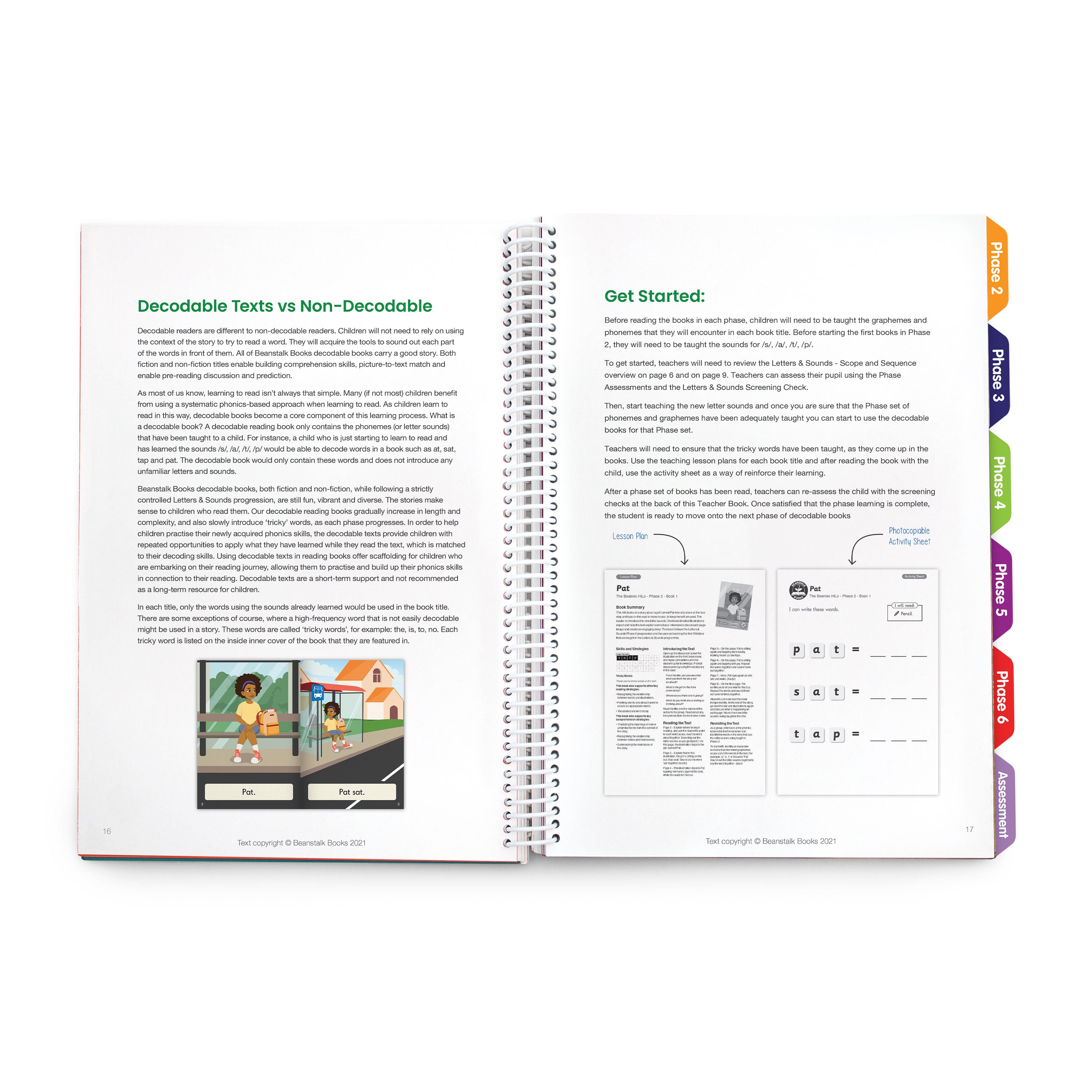 Teacher Book The Beanies Set 1 Hi-Lo Diversity