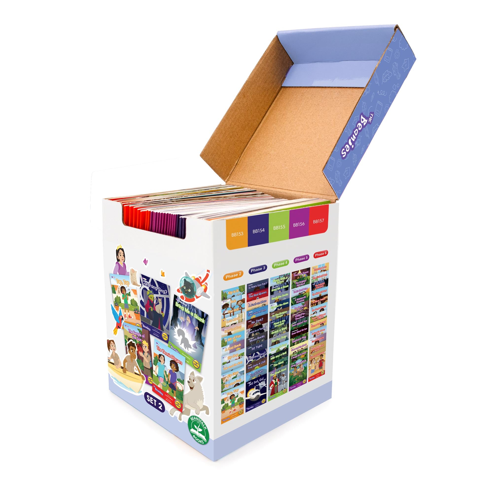 The Beanies Hi-Lo Diversity Decodable Boxed Set 2