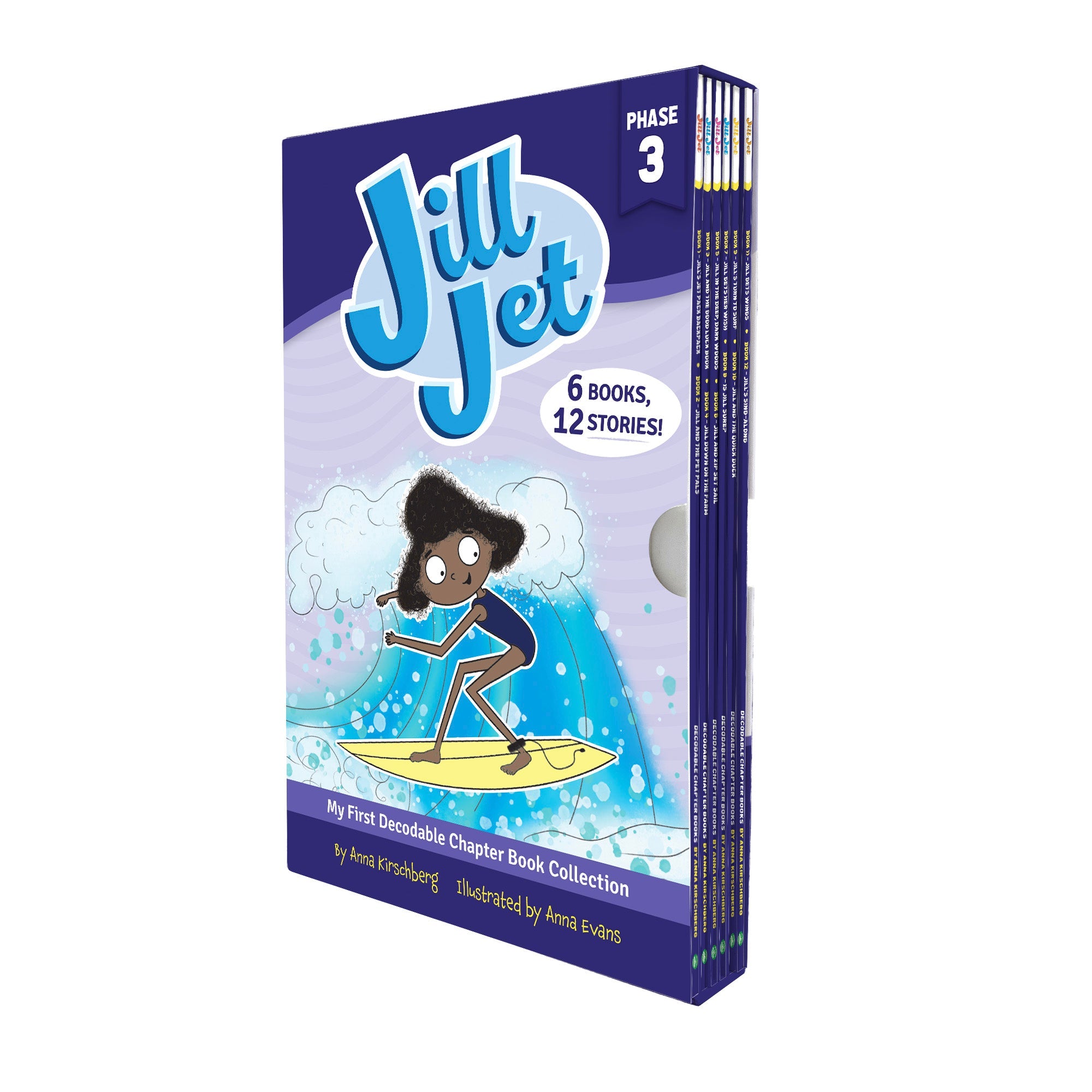 Jill Jet - Decodable Chapter Books - Box Set