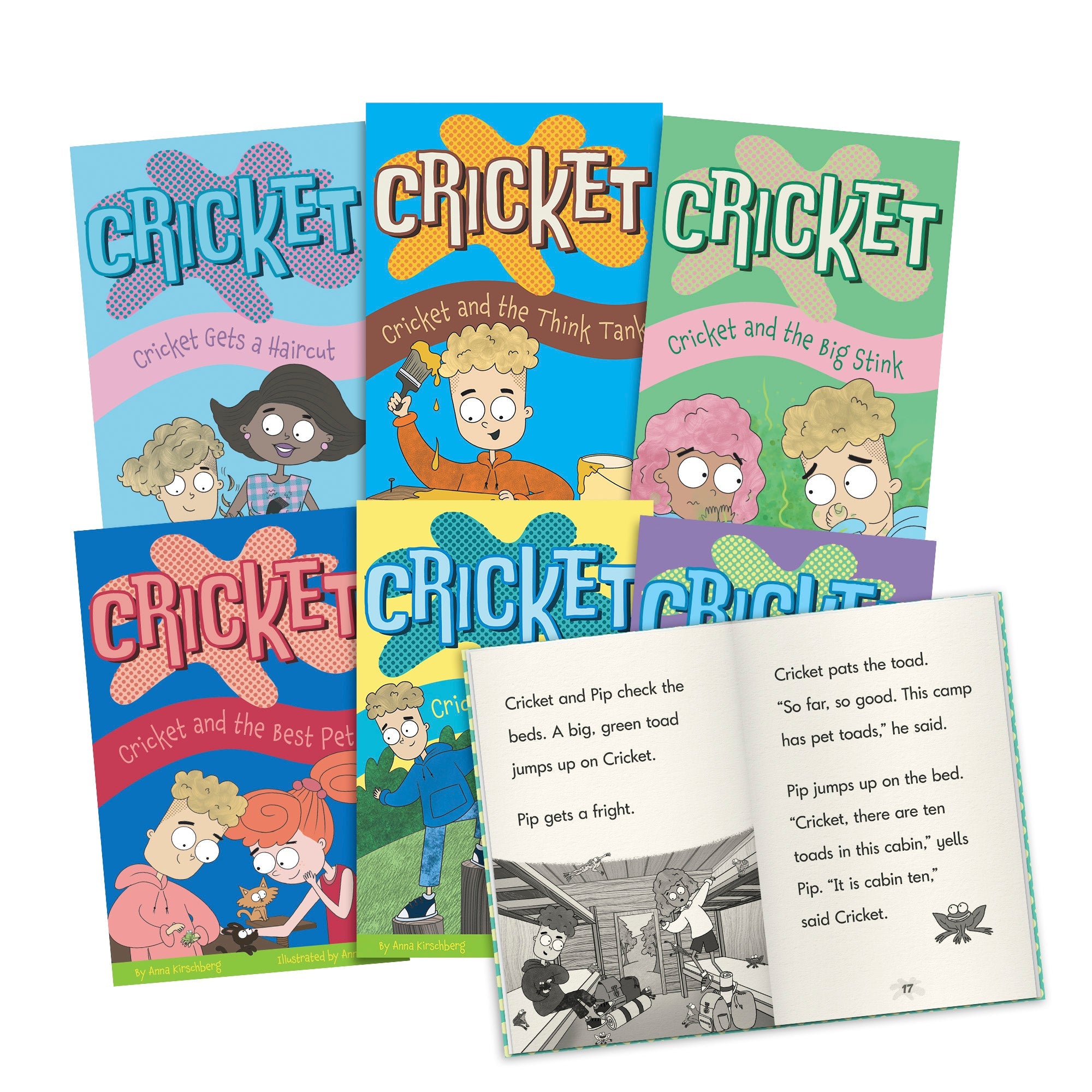 Cricket the Kid - Decodable Chapter Books - Box Set