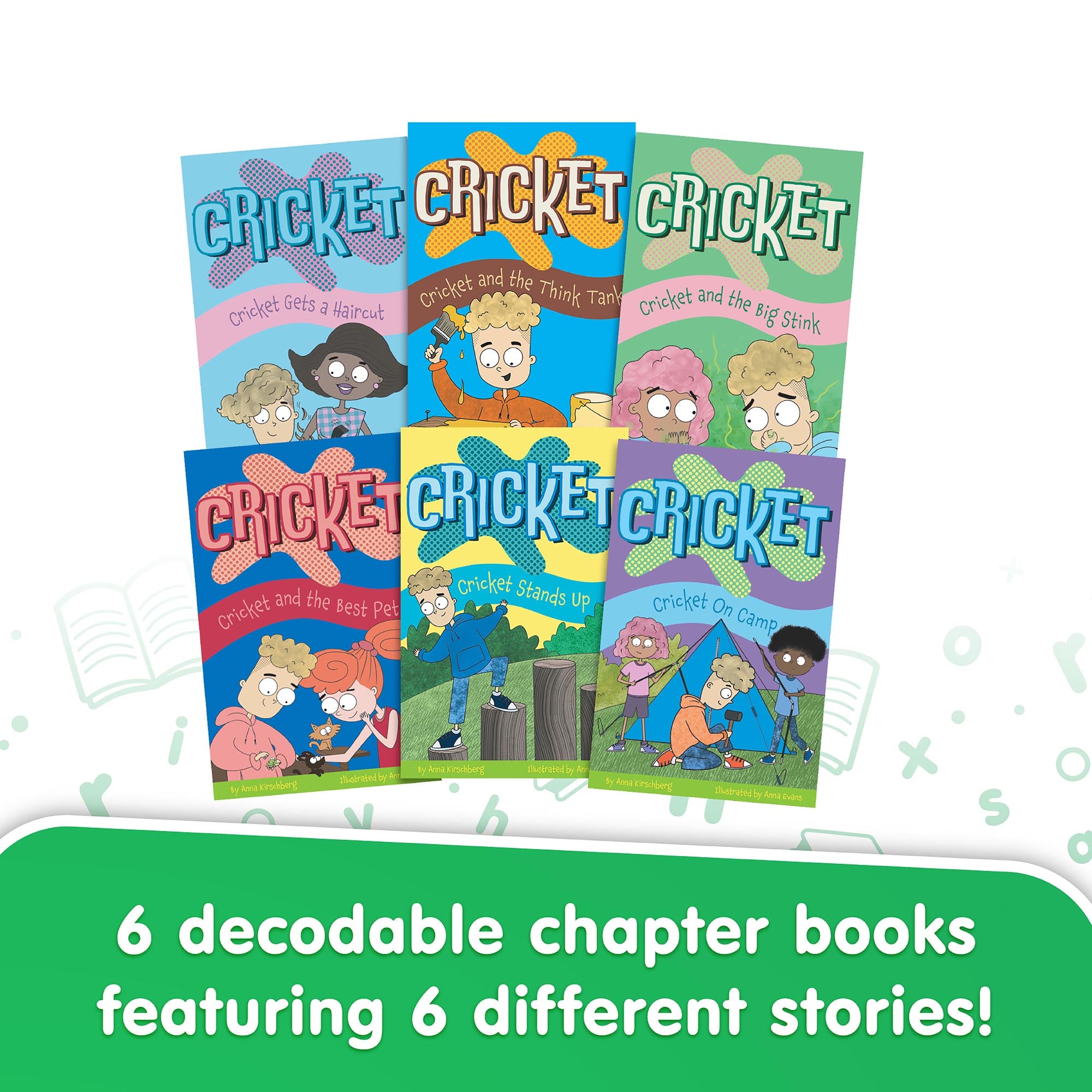 Cricket the Kid - Decodable Chapter Books - Box Set