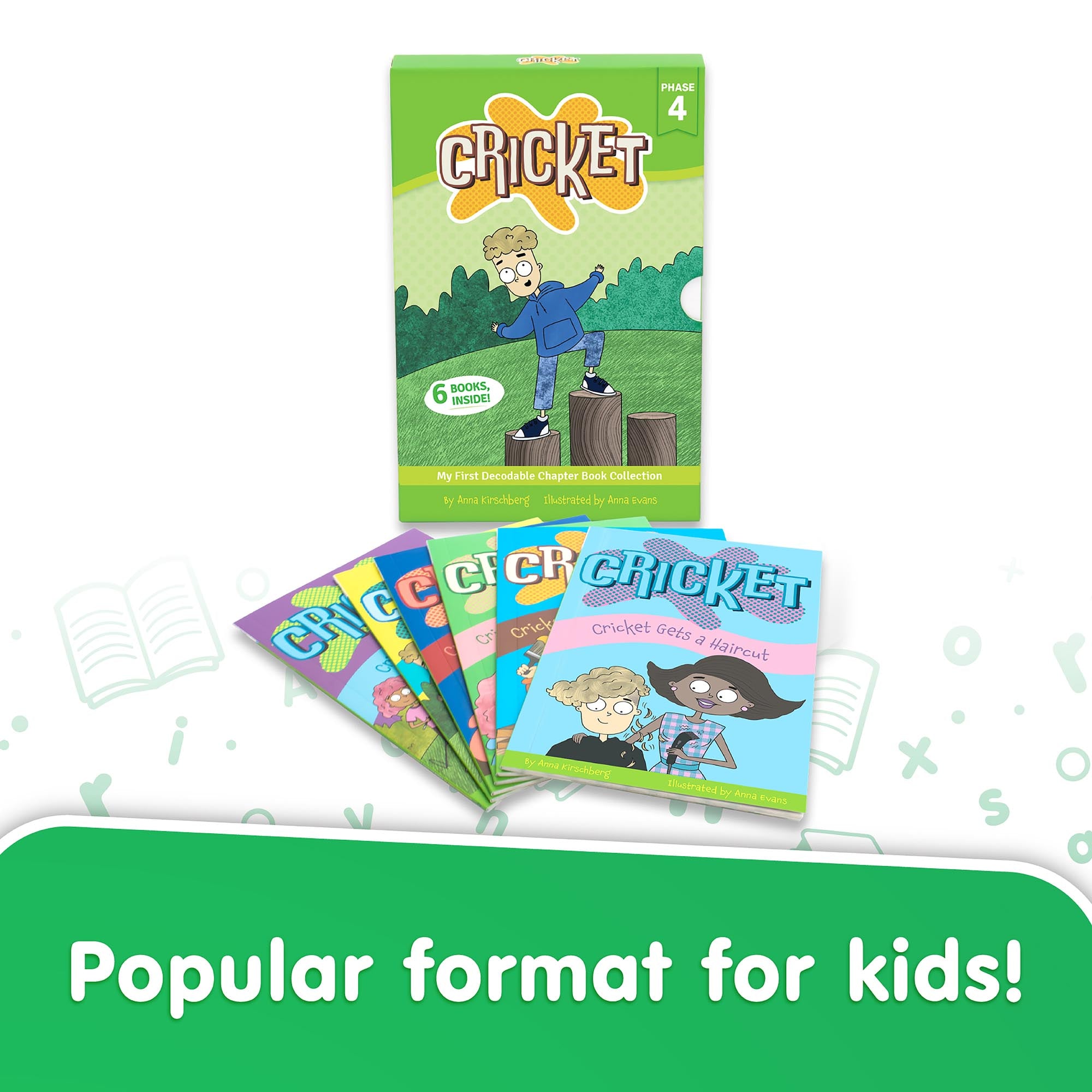 Cricket the Kid - Decodable Chapter Books - Box Set