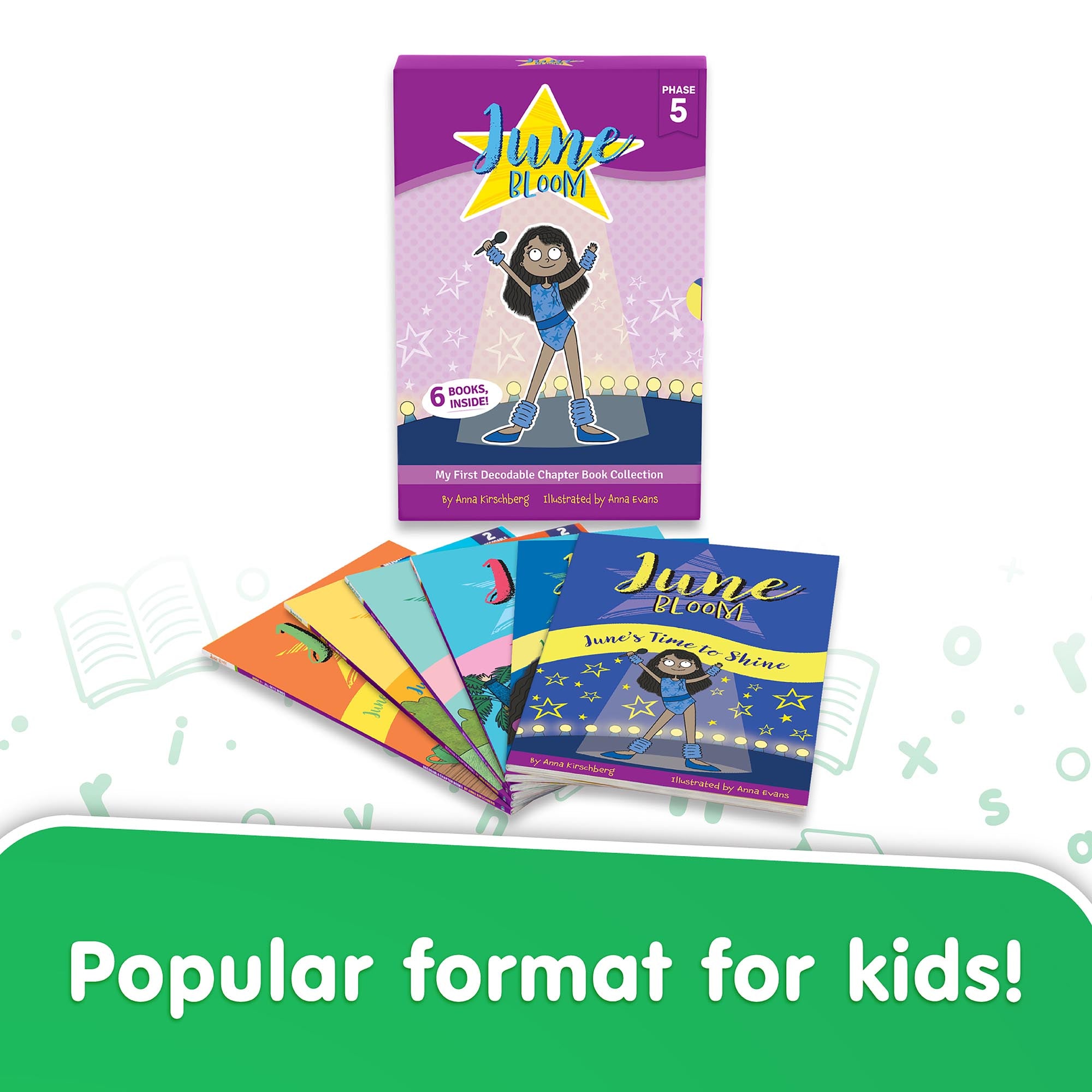 June Bloom - Decodable Chapter Books - Box Set
