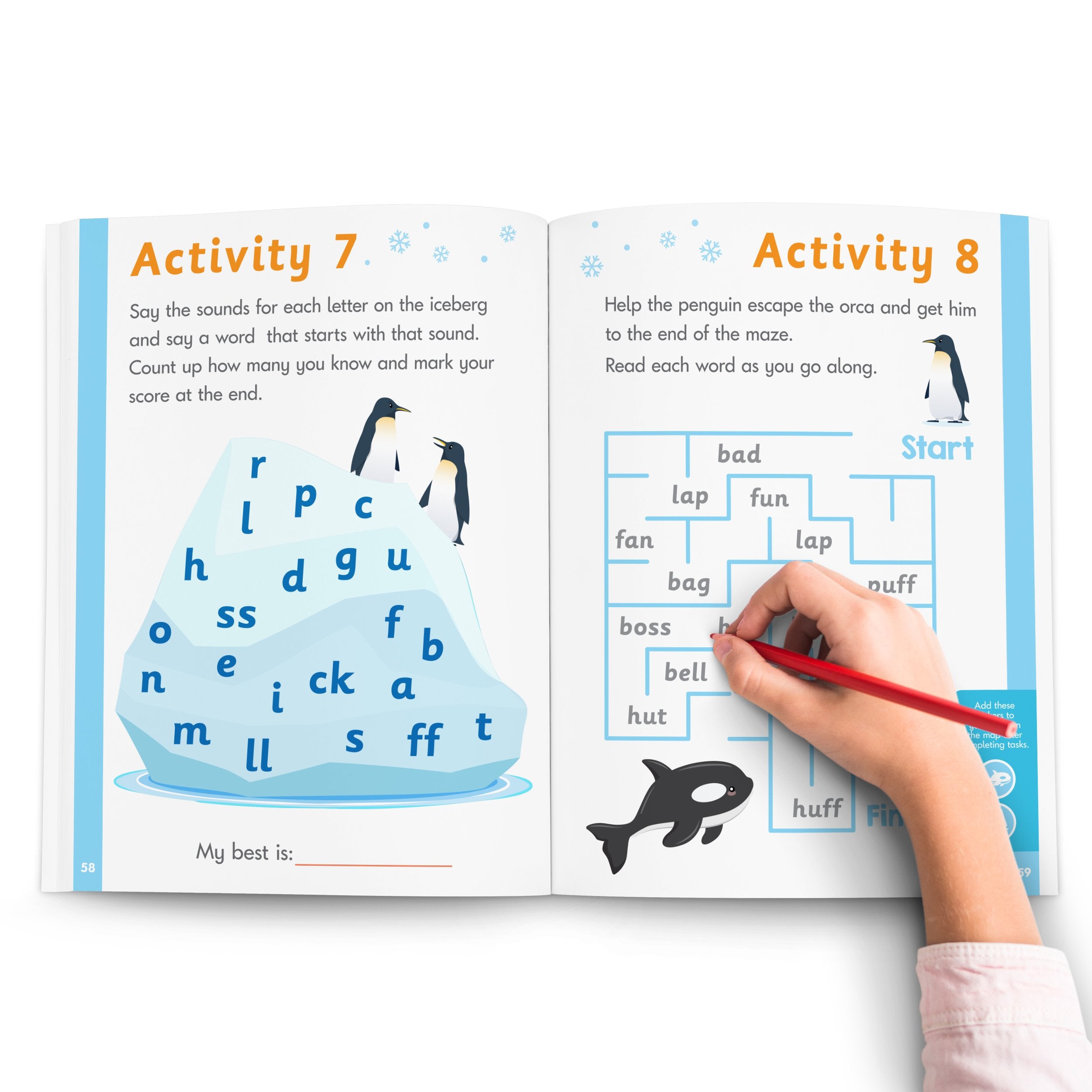 Phase 2 Letter Sounds Workbook - 12 Pack