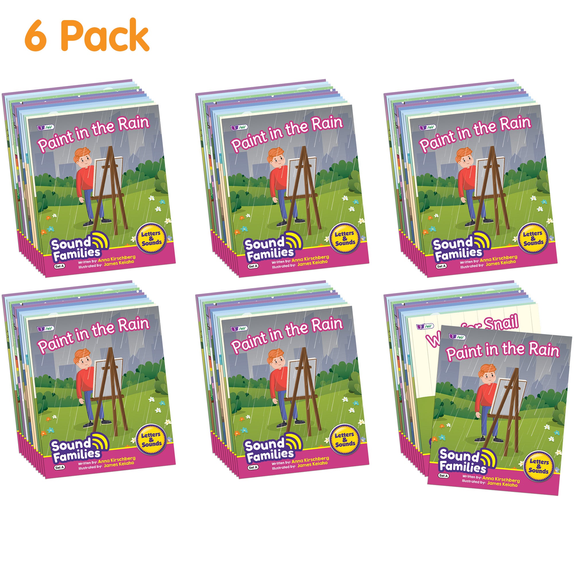 Sound Families Long Vowel Fiction Phase 5.5 - 6 pack