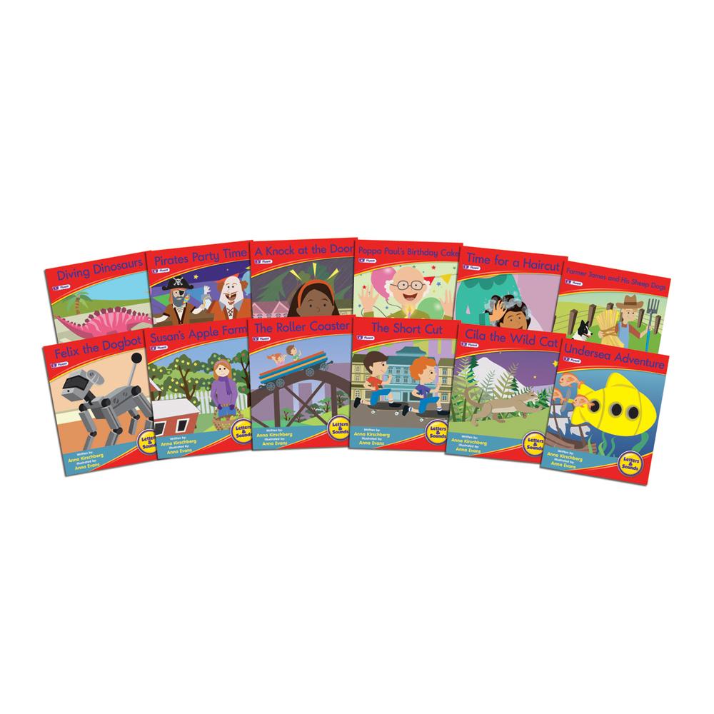 Letters & Sounds Phase 6 Set 1 Fiction - 6 Pack