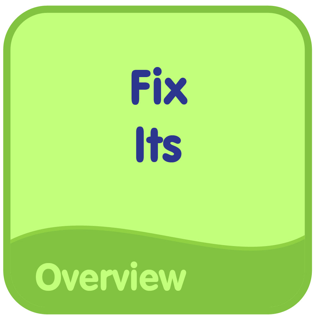 Fix Its Overview