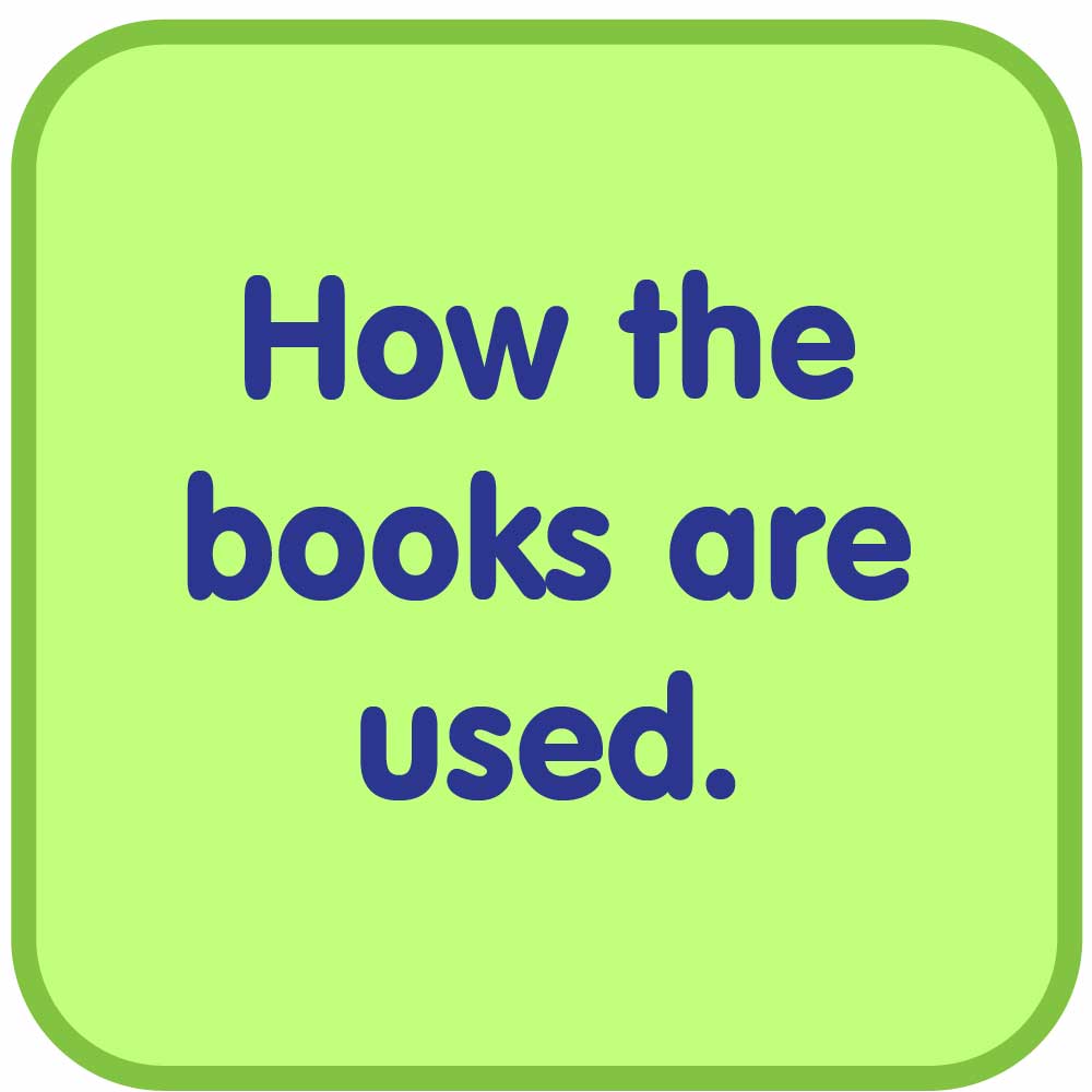 How the books are used