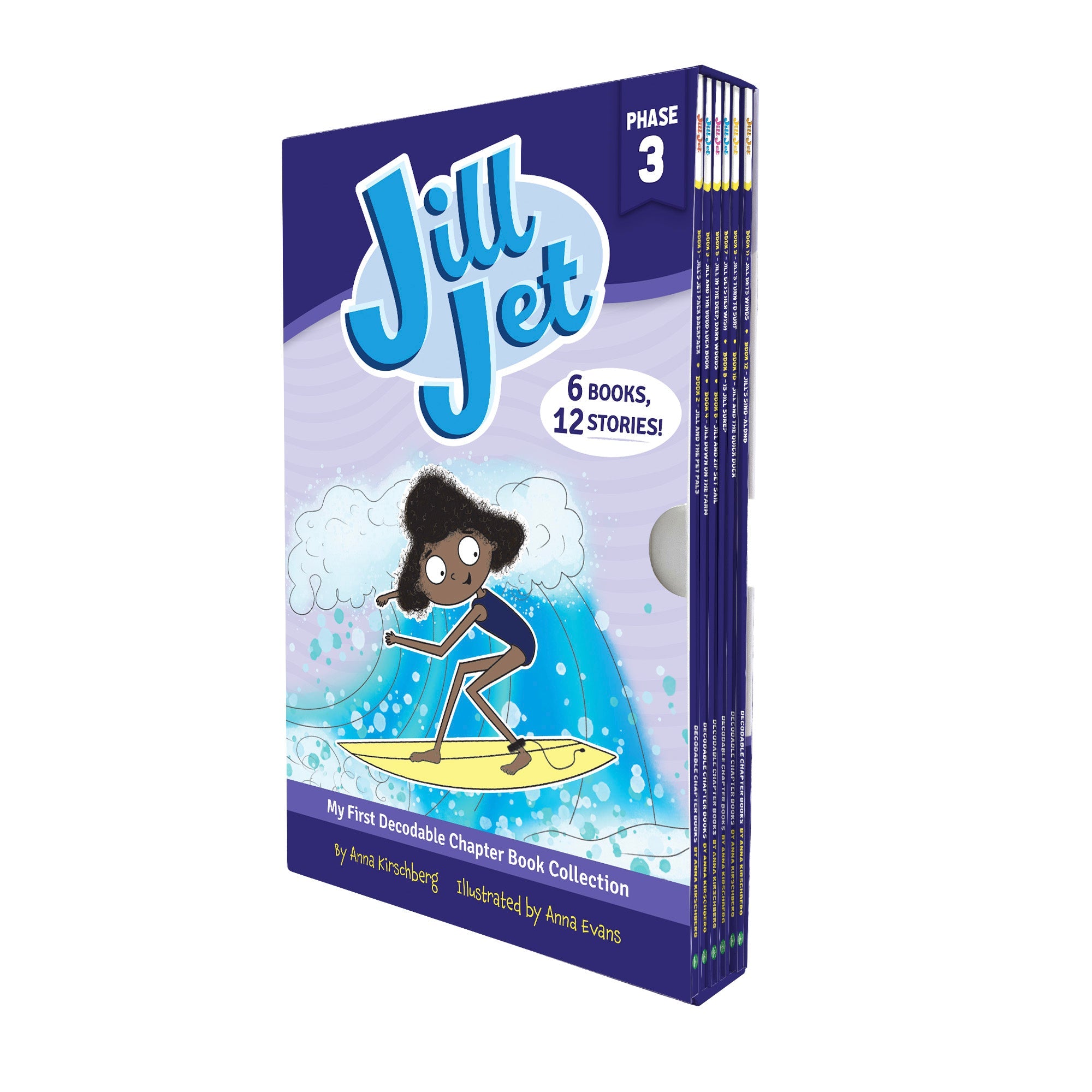 Jill Jet - Decodable Chapter Books - Boxed Set