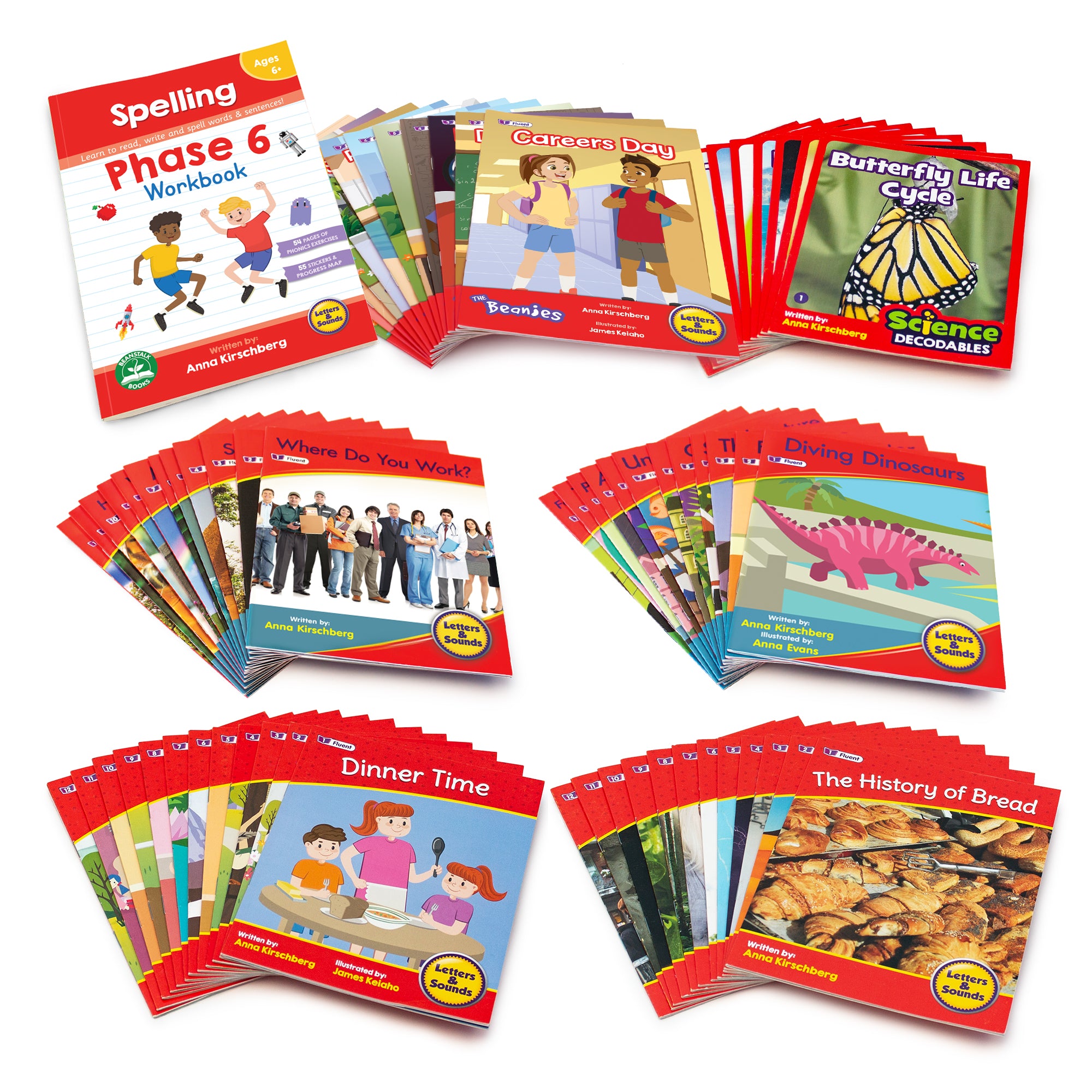 Letters & Sounds Phase 6 Spelling Single Kit